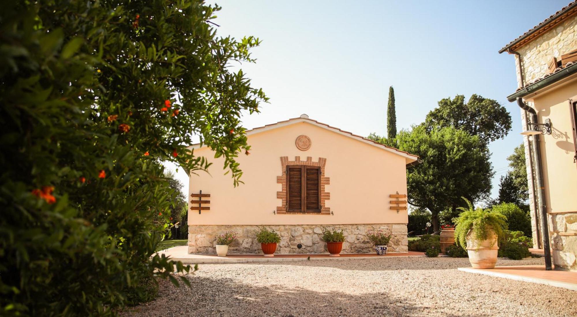 Agriturismo La Vecchia Quercia 蒙特马拉诺 外观 照片