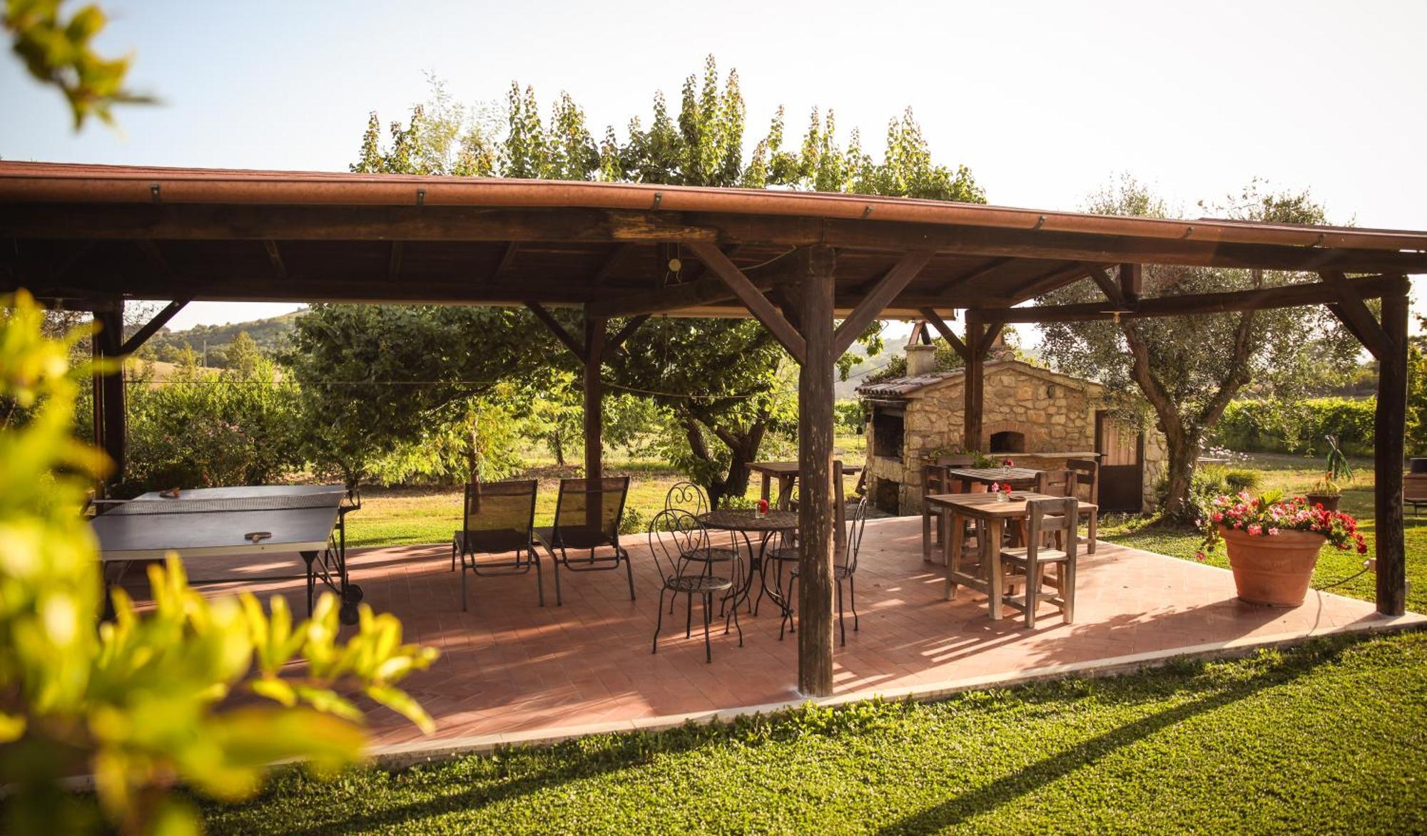 Agriturismo La Vecchia Quercia 蒙特马拉诺 外观 照片